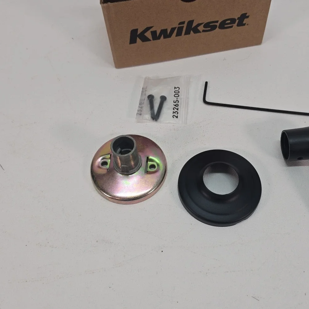 Kwikset Dummy Leverset Tustin RH Matte Black (788TNL-RH-514)